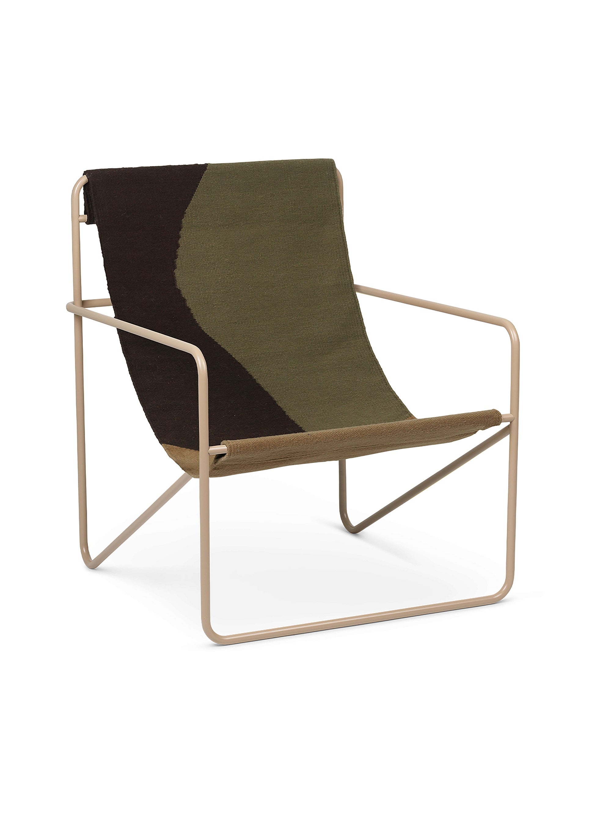 Desert Lounge Chair | Cashmere Frame + Dune Fabric | by ferm Living - Lifestory - ferm Living