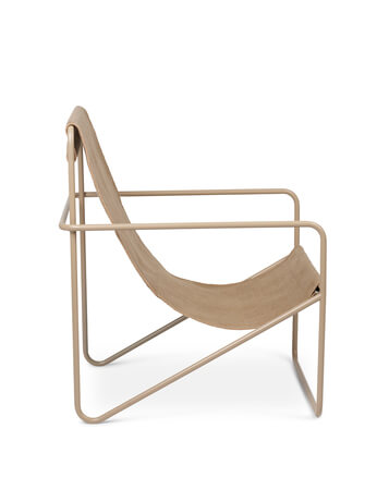 Desert Lounge Chair | Cashmere Frame + Sand Fabric | by ferm Living - Lifestory - ferm Living