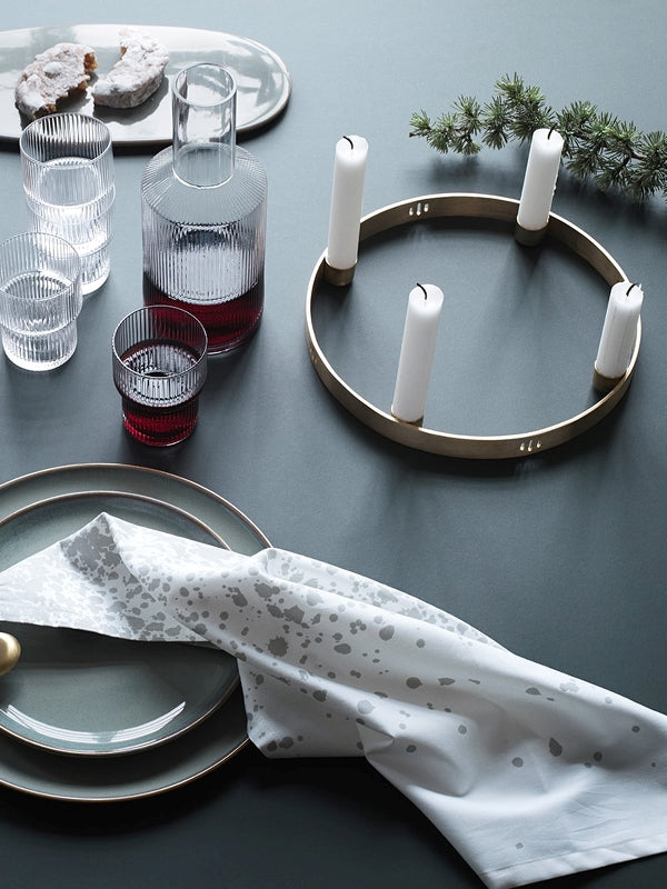 Circle Candle Holder | Small | Brass | by ferm Living - Lifestory - ferm Living