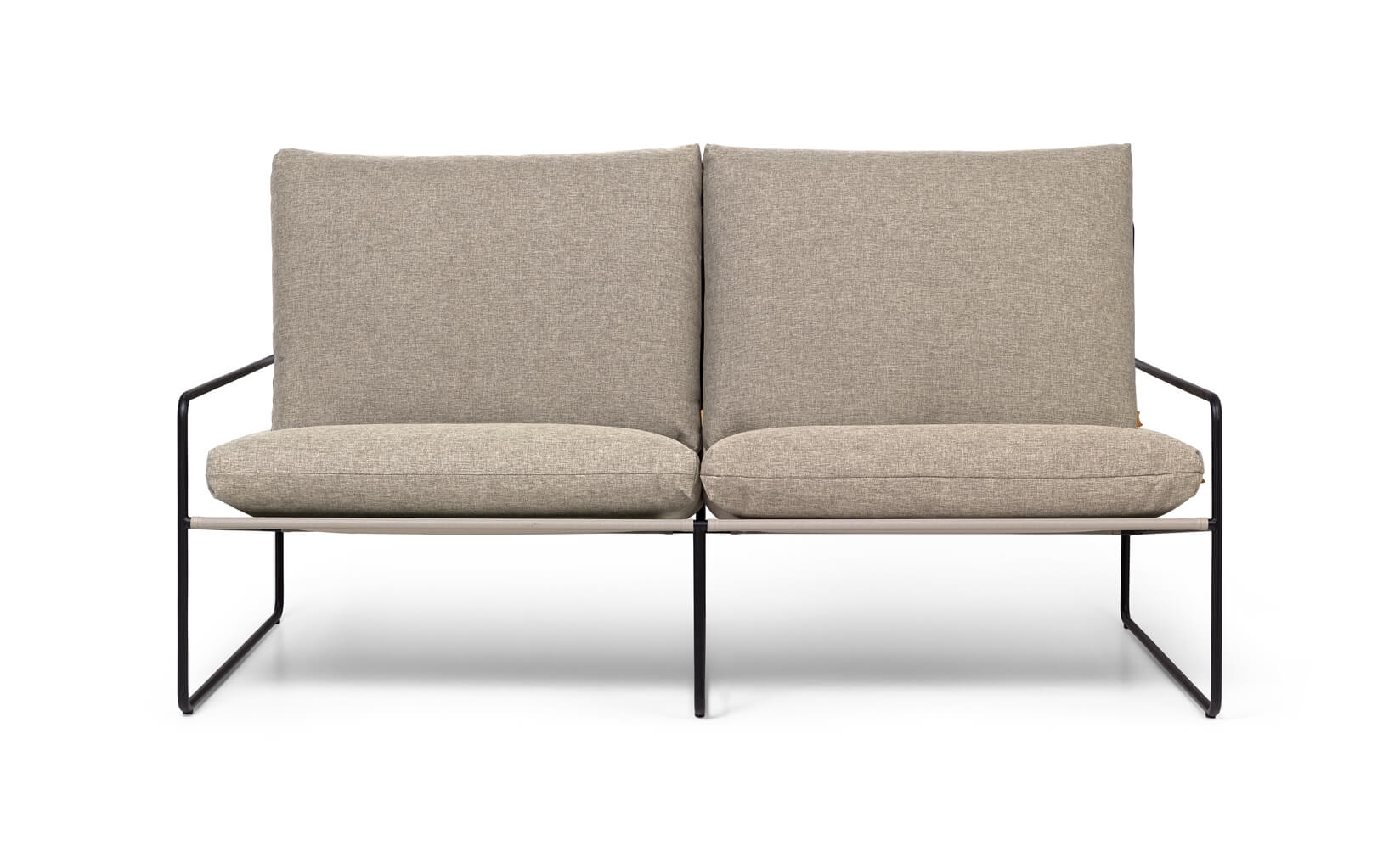 Desert 2-Seater Dolce | Black & Dark Sand | by ferm Living - Lifestory - ferm LIVING
