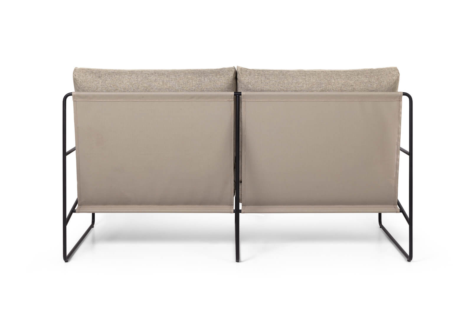 Desert 2-Seater Dolce | Black & Dark Sand | by ferm Living - Lifestory - ferm LIVING