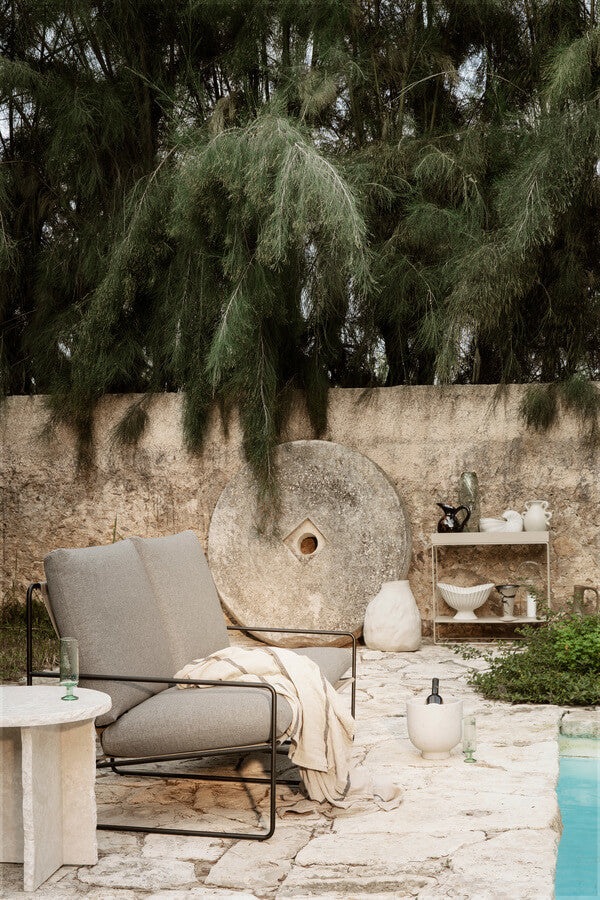 Desert 2-Seater Dolce | Black & Dark Sand | by ferm Living - Lifestory - ferm LIVING