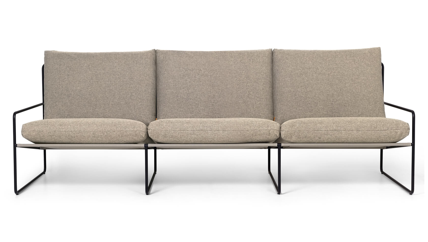 Desert 3-Seater Dolce Sofa | Black & Dark Sand | by ferm Living - Lifestory - ferm LIVING