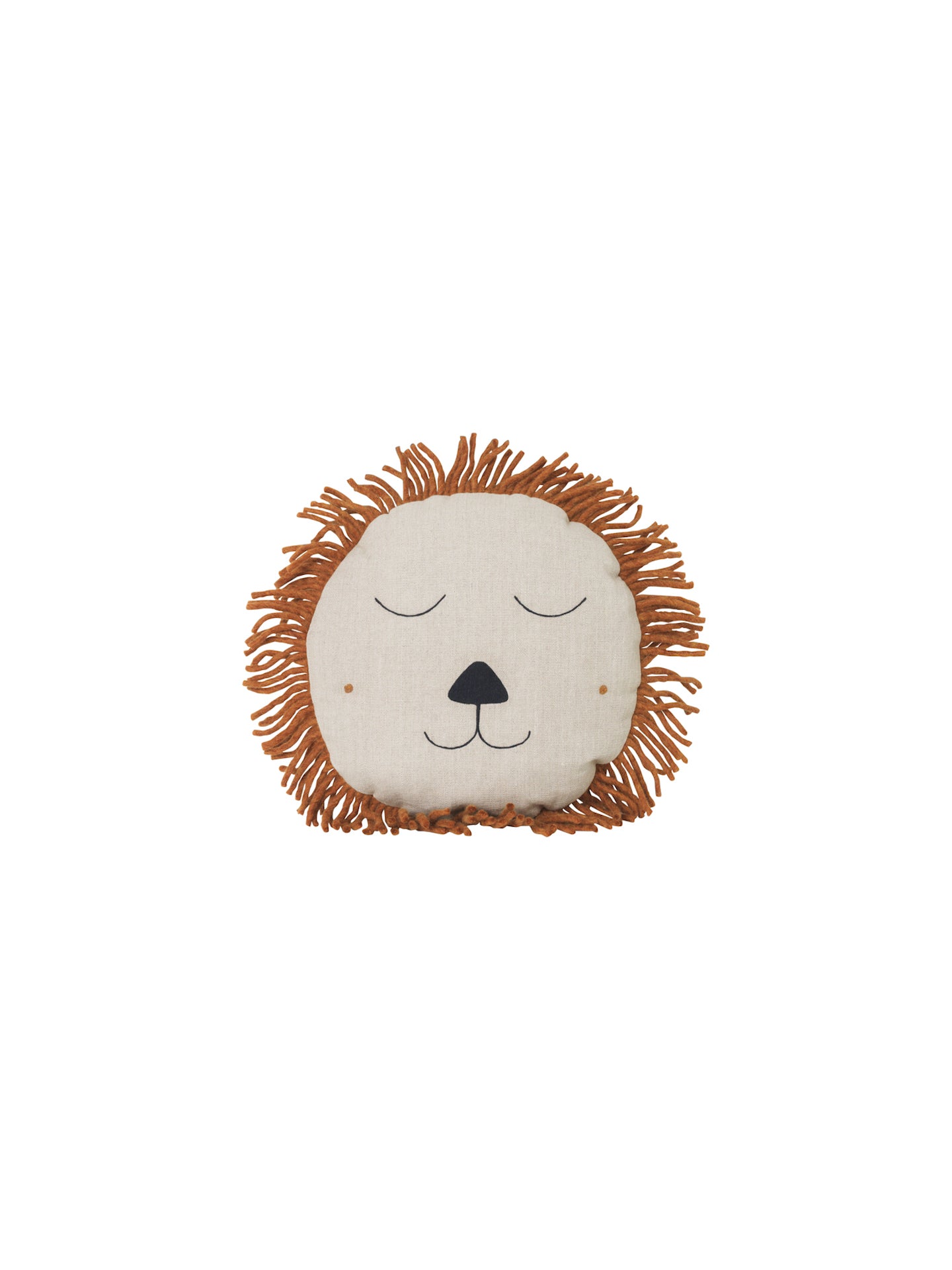 Safari Cushion | Lion | Natural | by ferm Living - Lifestory - ferm LIVING