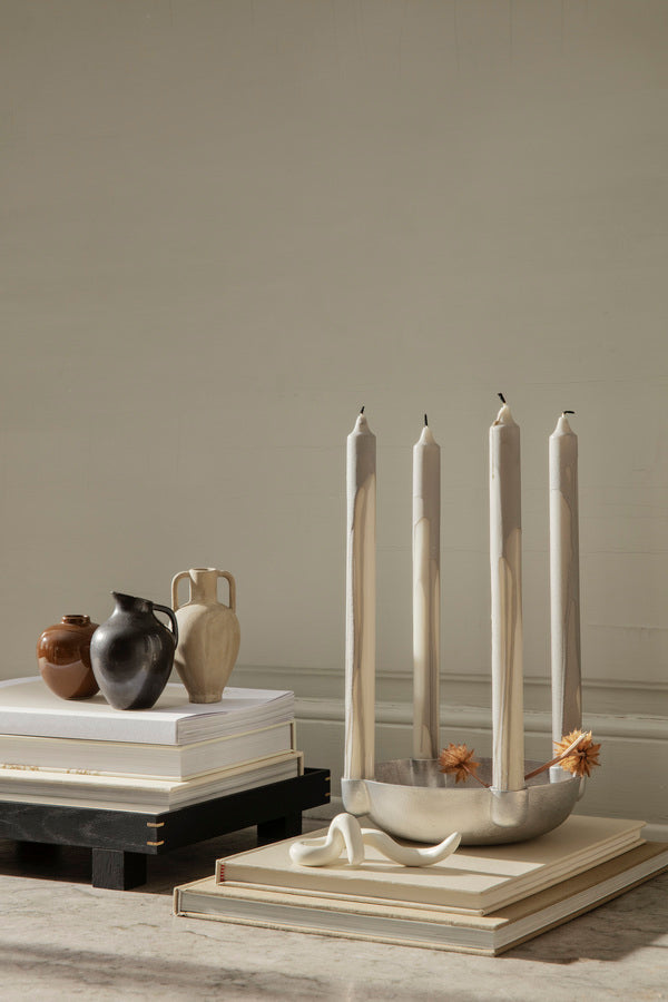 Dryp Candles | Warm Grey | Set of 2 | by ferm Living - Lifestory - ferm Living