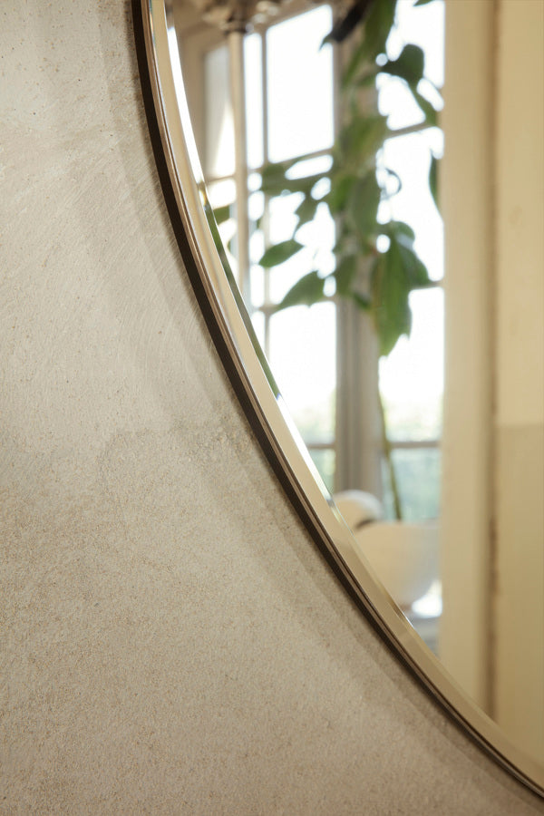 Pond Mirror Dark Chrome | Wall Mirror | Large - Lifestory - ferm LIVING