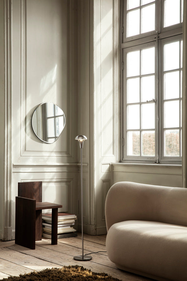 Pond Mirror | Wall Mirror | Dark Chrome | Small - Lifestory - ferm LIVING