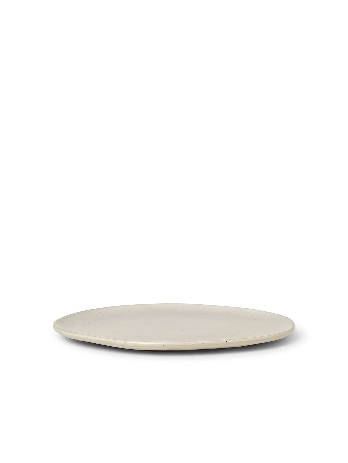 Flow Plate | Large 27cm | Off-White | Ceramic | by ferm Living - Lifestory - ferm Living