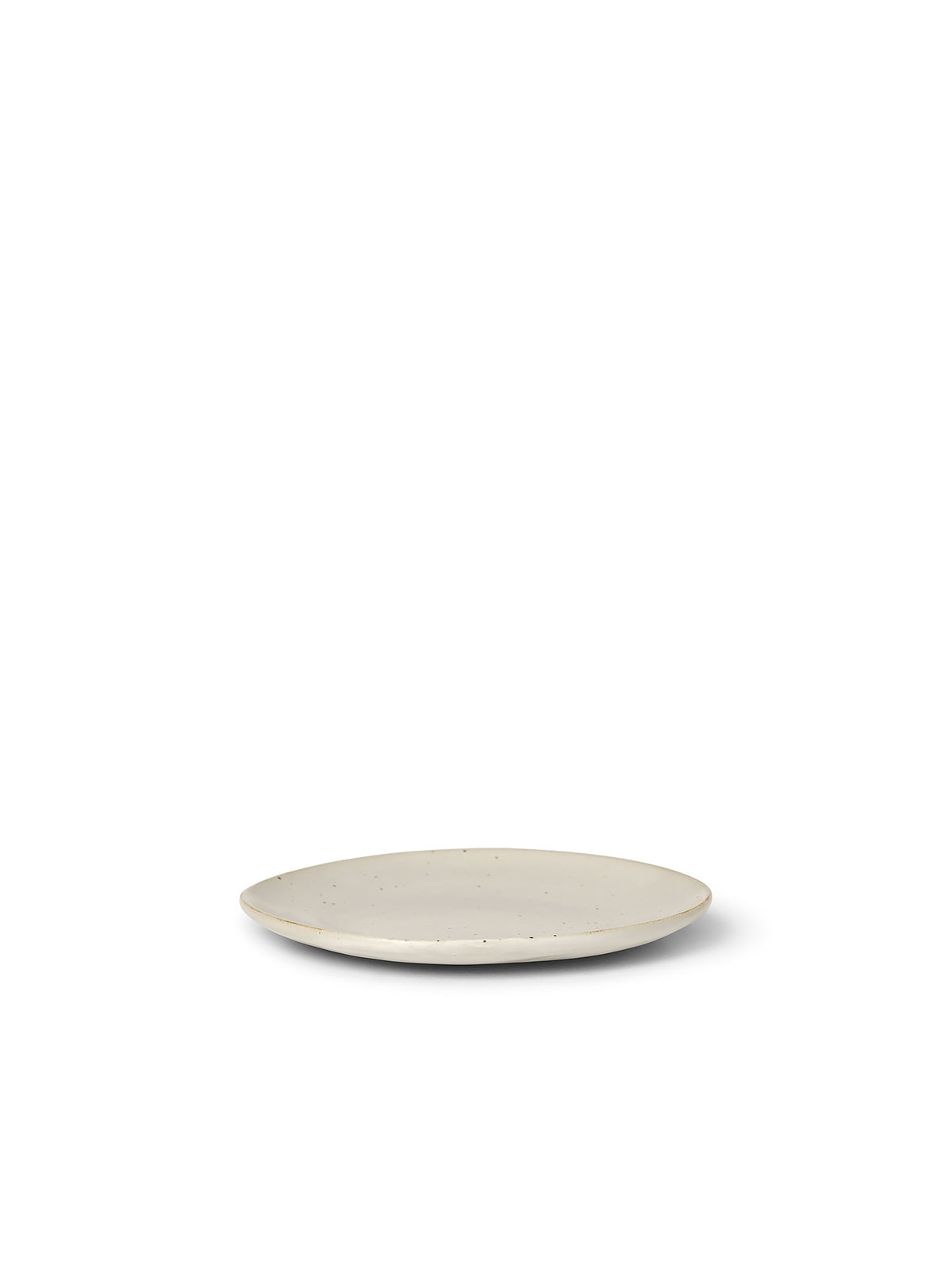 Flow Plate | Small 15cm | Off-White | Ceramic | by ferm Living - Lifestory - ferm Living