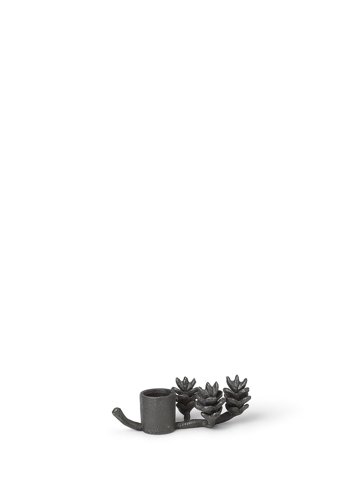 Forest Candle Holder | Black Brass | Fits Pencil Candle - Lifestory - ferm Living