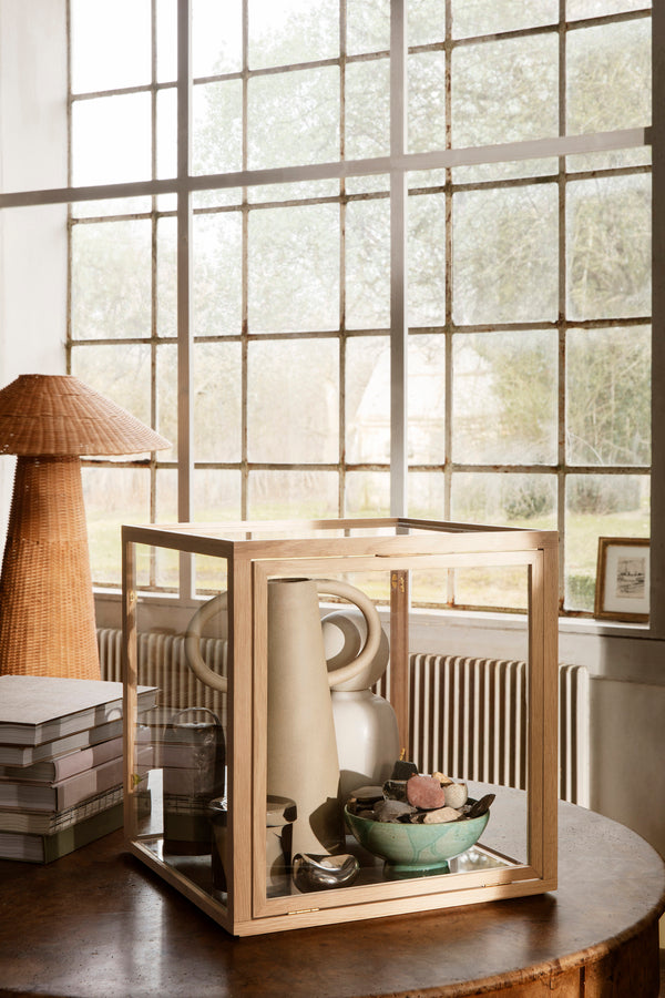 Miru Glass Montre | Natural Oak | by ferm Living - Lifestory - ferm LIVING