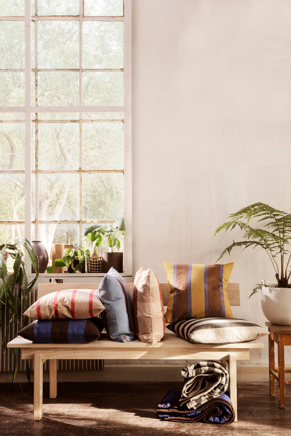 Grand Cushion | Sand & Black - Lifestory - ferm LIVING