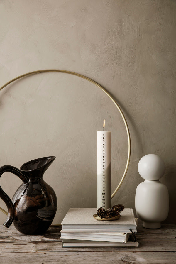 Verso Jug | Large Ceramic Water Jug | Dark Brown - Lifestory - ferm Living