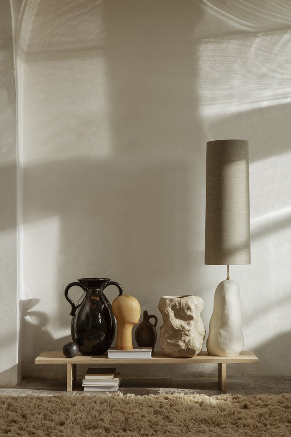 Eclipse Lamp Shade | Long | Sand Colourway by ferm LIVING - Lifestory - ferm LIVING