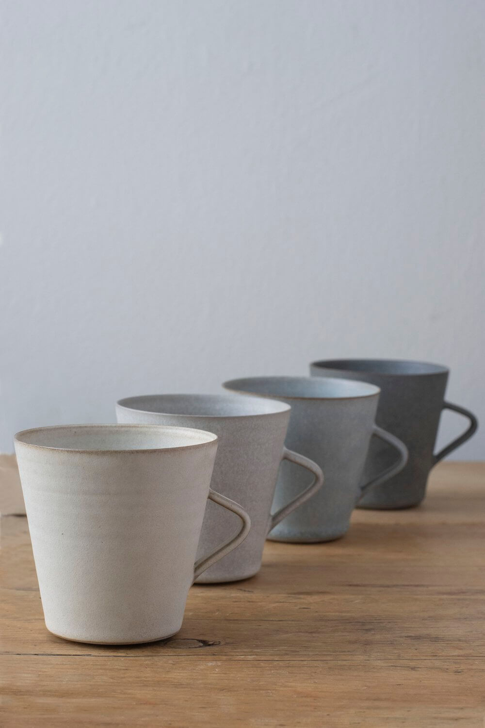 Large Flared Mug with Handle | Nightshade Blue | by Borja Moronta - Lifestory - Borja Moronta