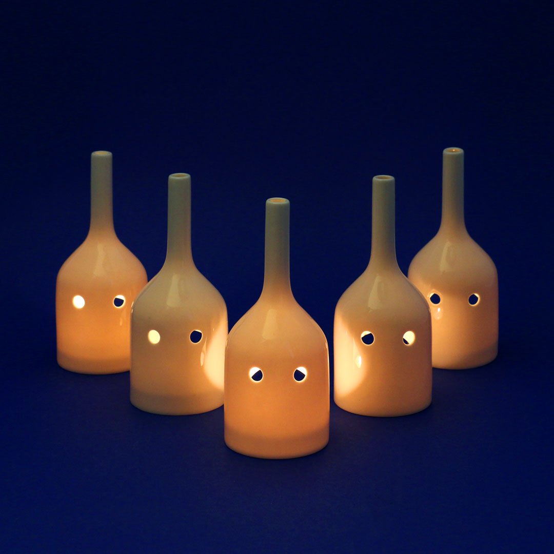 Ghost Light Junior | Tealight Candle Holder - Lifestory - Studio Arhoj