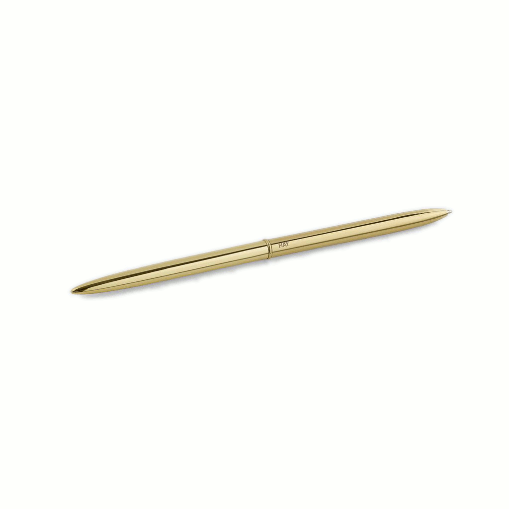 Bullet Pen in Gold by HAY