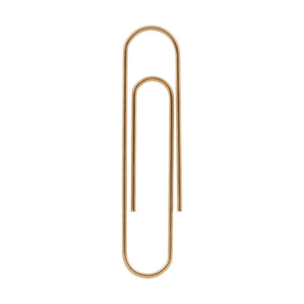 Paperclips - 75 mm in gold by House Doctor - Lifestory - House Doctor