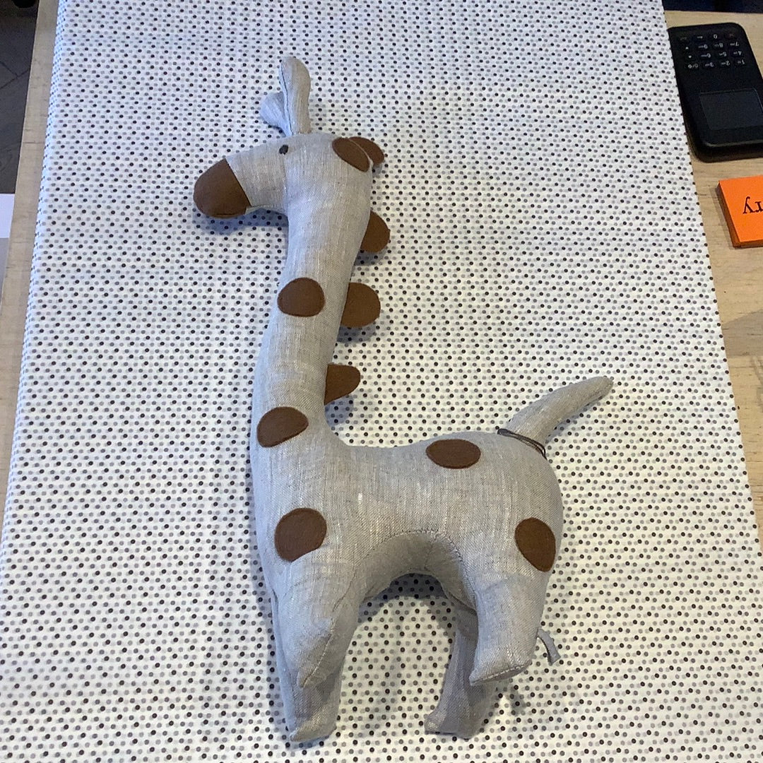 Linen Giraffe | Soft Toy | Large | by Olesen Design - Lifestory - Oelsen Design