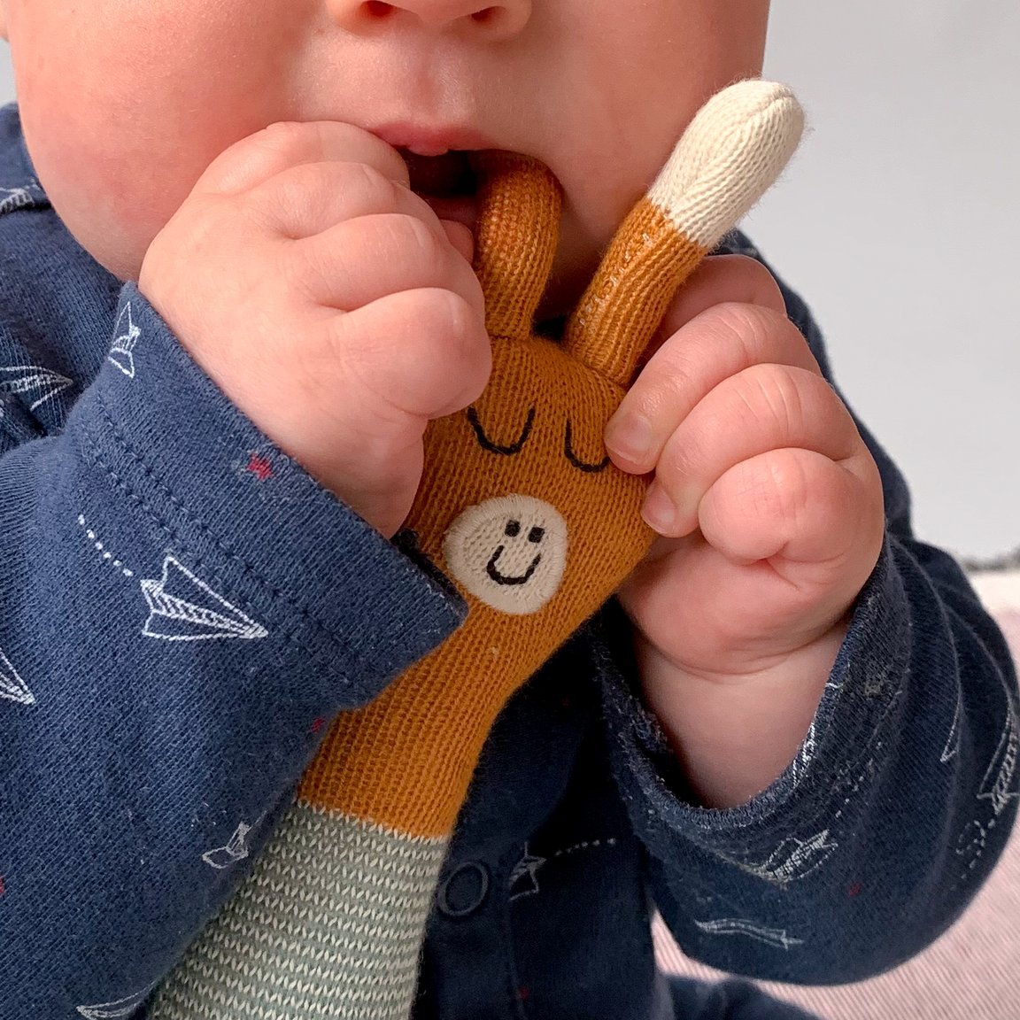 Children's Rattle | 100% Cotton | Various Animal Designs | by Sophie Home - Lifestory - Sophie Home