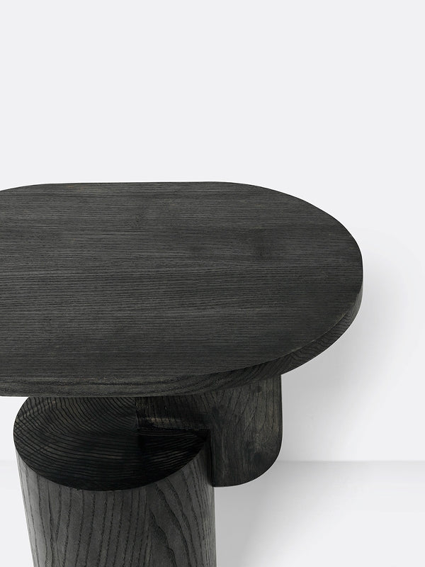 Insert Side Table in Black Ash or Natural Ash - Lifestory - ferm LIVING