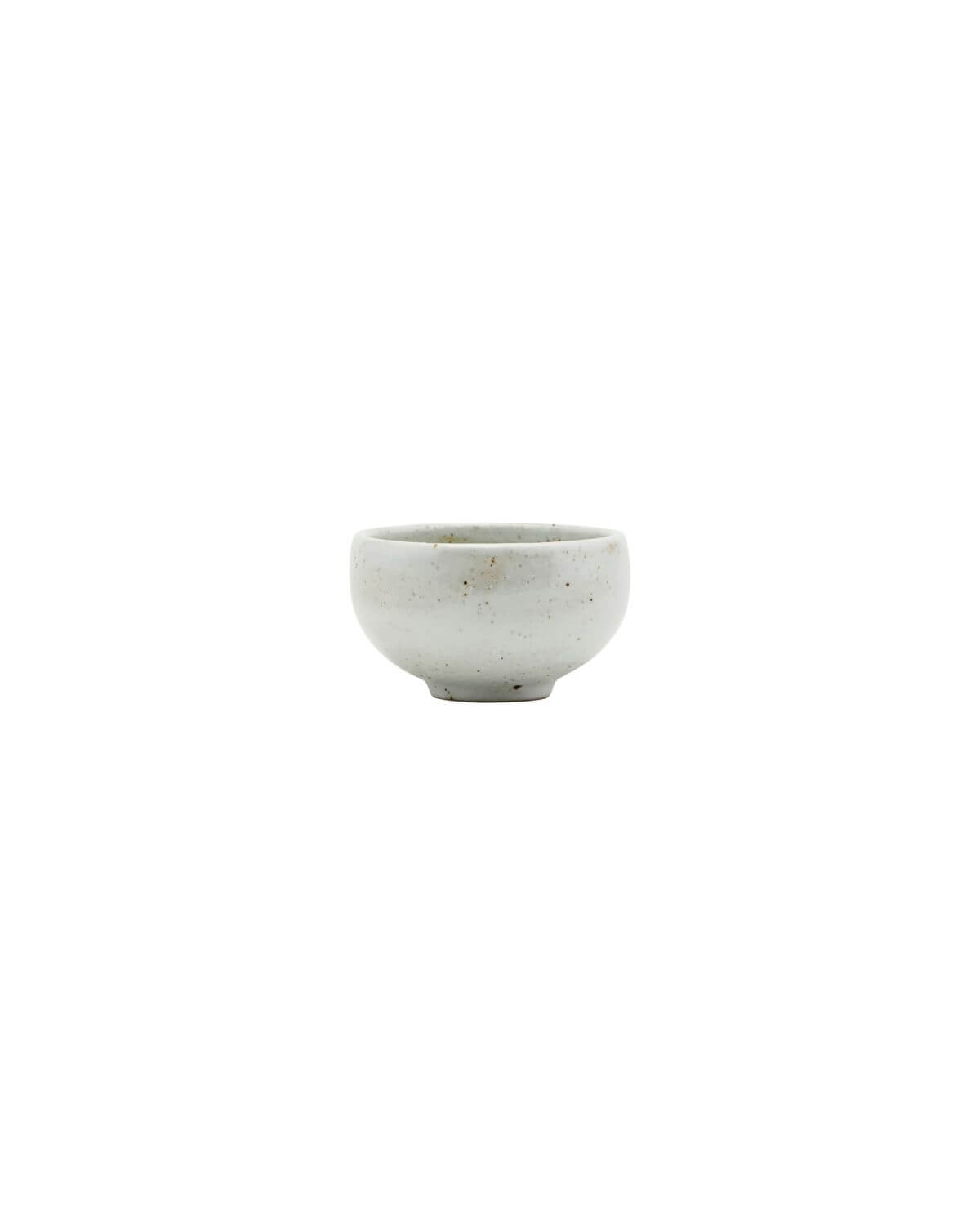 Small Bowl | Made | White with Black Speckle | by House Doctor - Lifestory - House Doctor