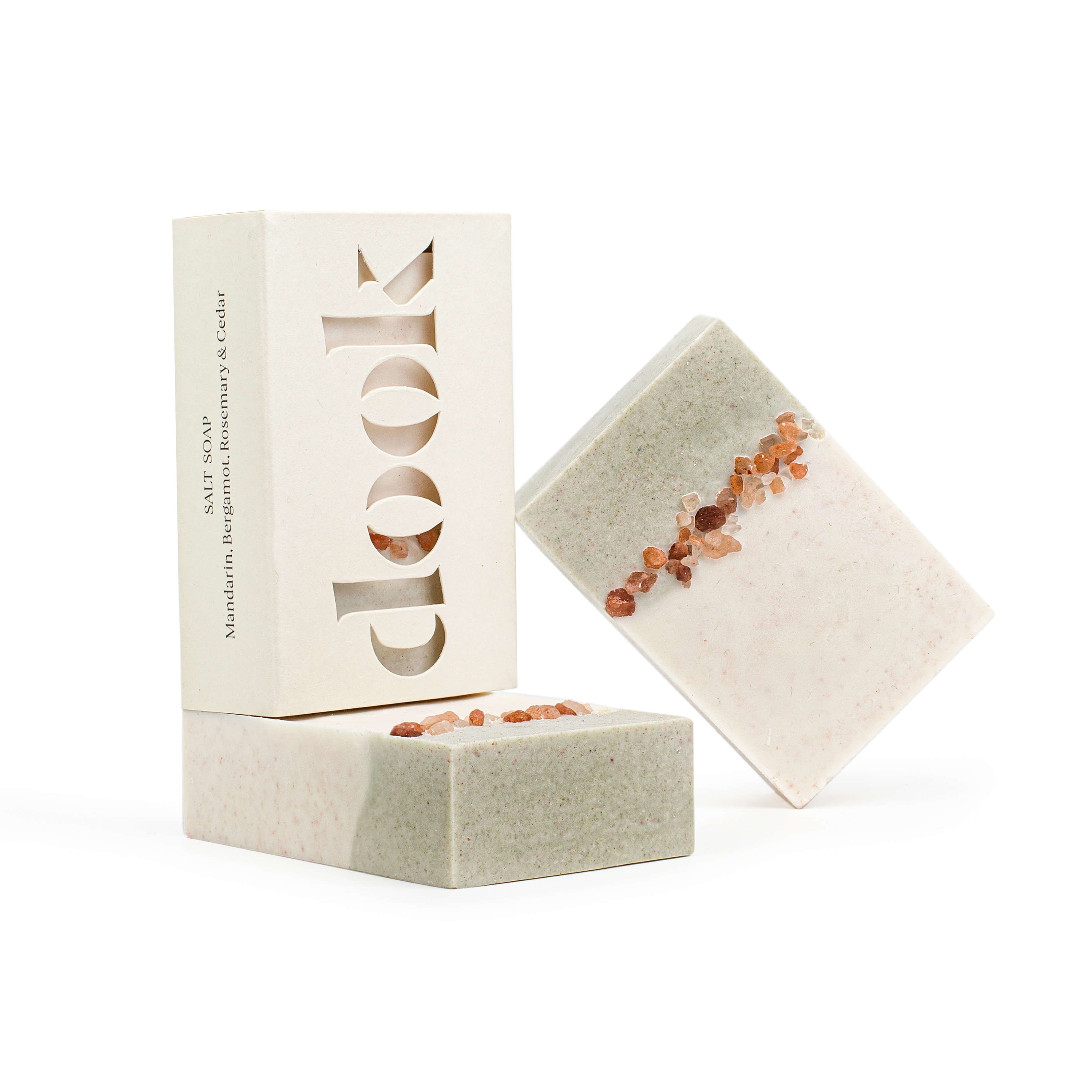 Salt Soap Bar | Mandarin, Bergamot, Rosemary & Cedar | by Dook - Lifestory - Dook