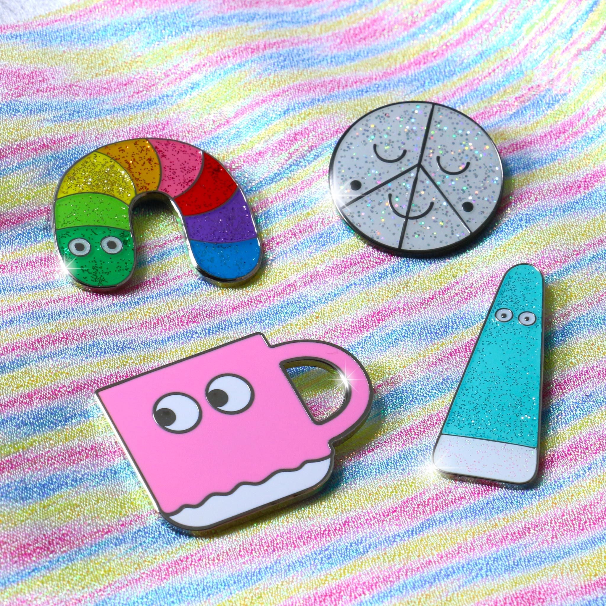 Ghost Metal Pin | Chug Mug Pin | Pyramid Pin |  Limited Edition, various - Studio Arhoj - Lifestory - Studio Arhoj