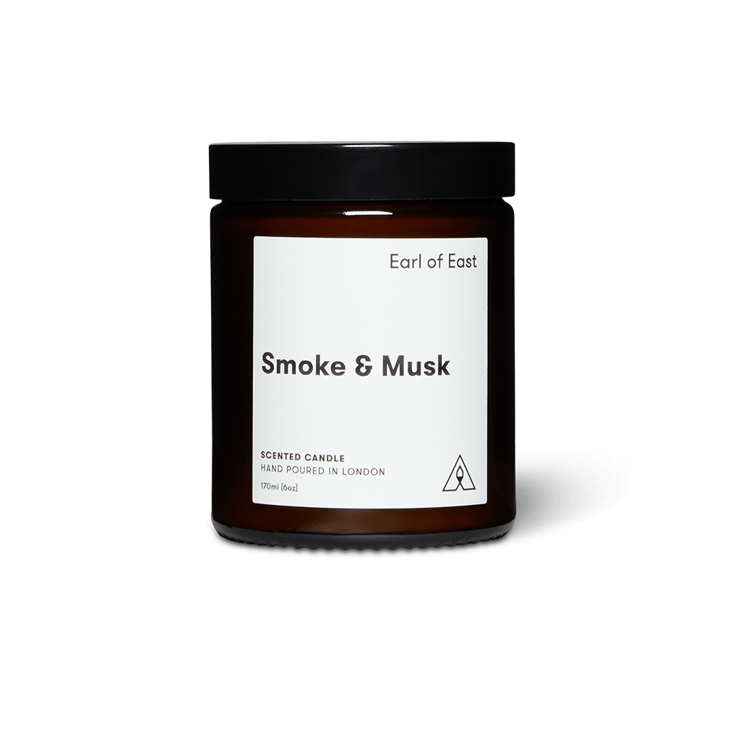 Smoke & Musk | 170ml | Soy Wax Candle | by Earl of East - Lifestory - Earl of East