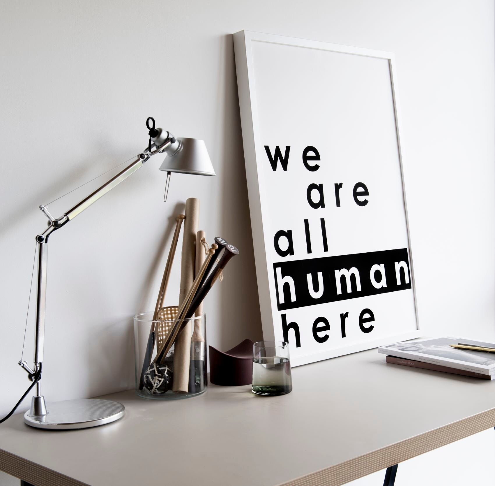 We Are All Human Here print - Lifestory - SOOuK