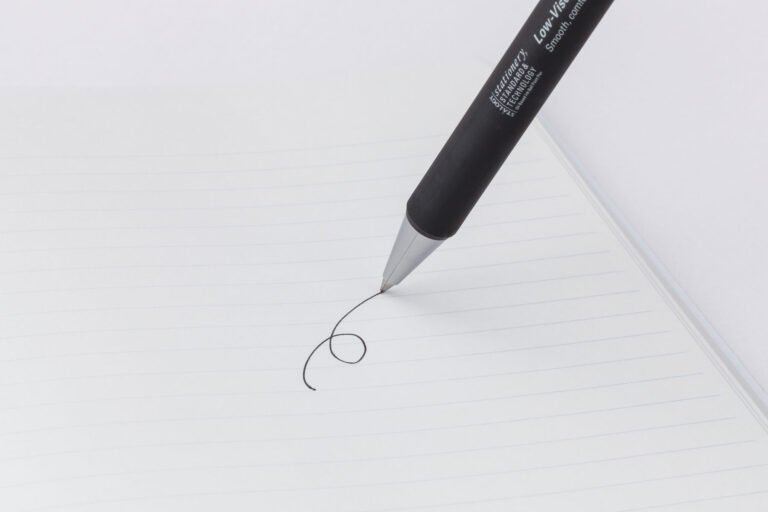 Water-Based Gel Ink Ball Point Pen | 0.5mm | Black Ink | by Stálogy - Lifestory