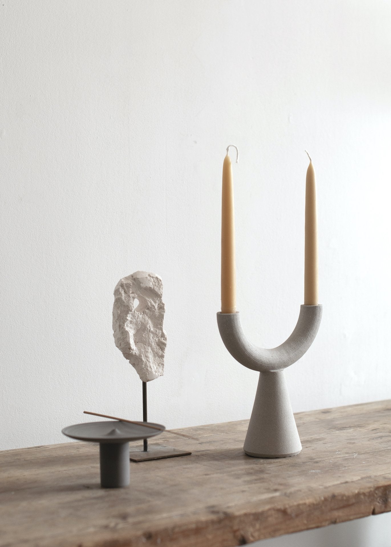 Offering Incense Holder | Charcoal | Handmade in Edinburgh | by Studio Brae - Lifestory - Studio Brae
