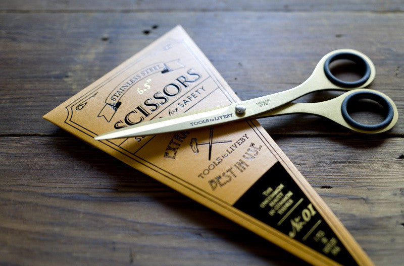 Scissors Gold (6.5 inch) by Tools to Liveby - Lifestory - Tools to Liveby
