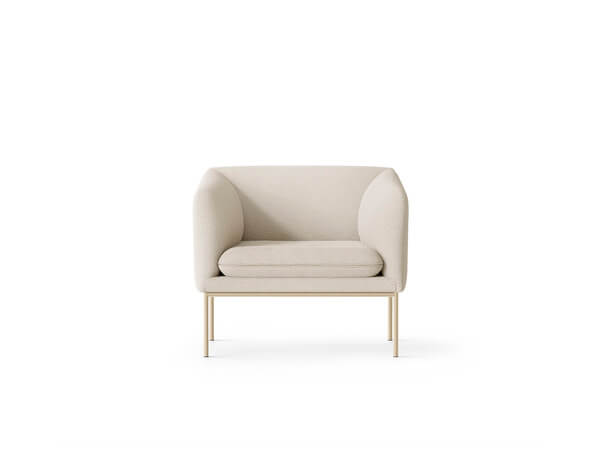 Turn Armchair | 1 Seater | Bouclé Fabric | Various Colours | by ferm Living - Lifestory - ferm Living