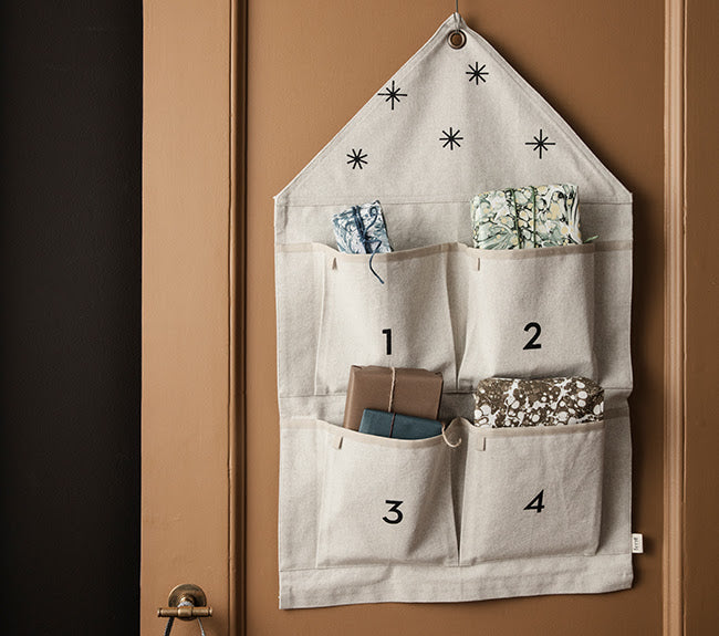 House Advent Calendar Cream by ferm Living - Lifestory - ferm Living