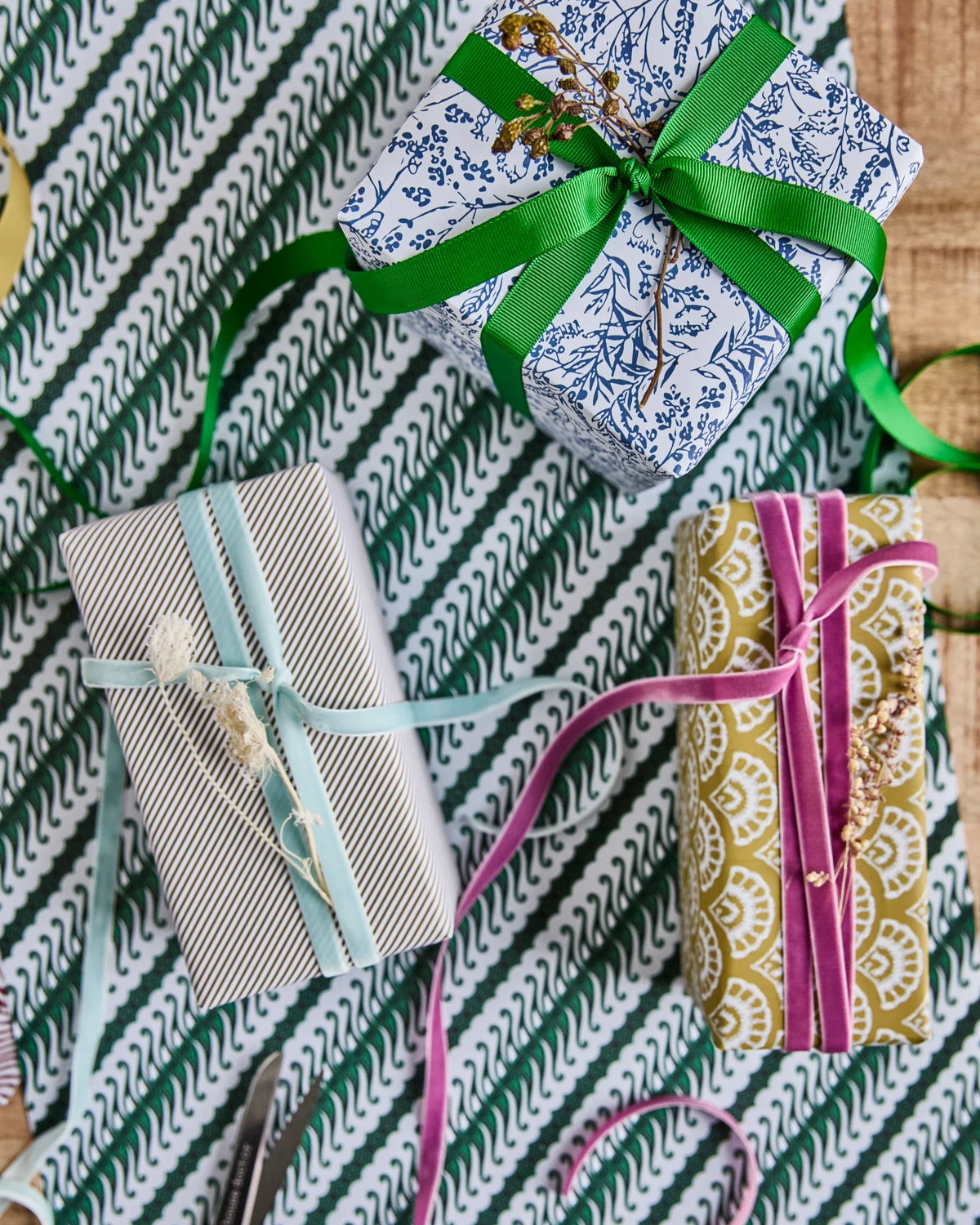 House doctor Christmas wrapping paper available at Lifestory