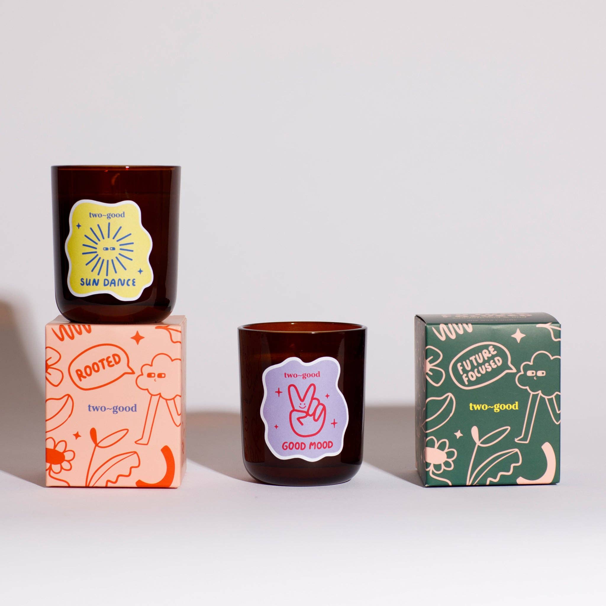 two~good Good Mood Soy Wax Scented Candle