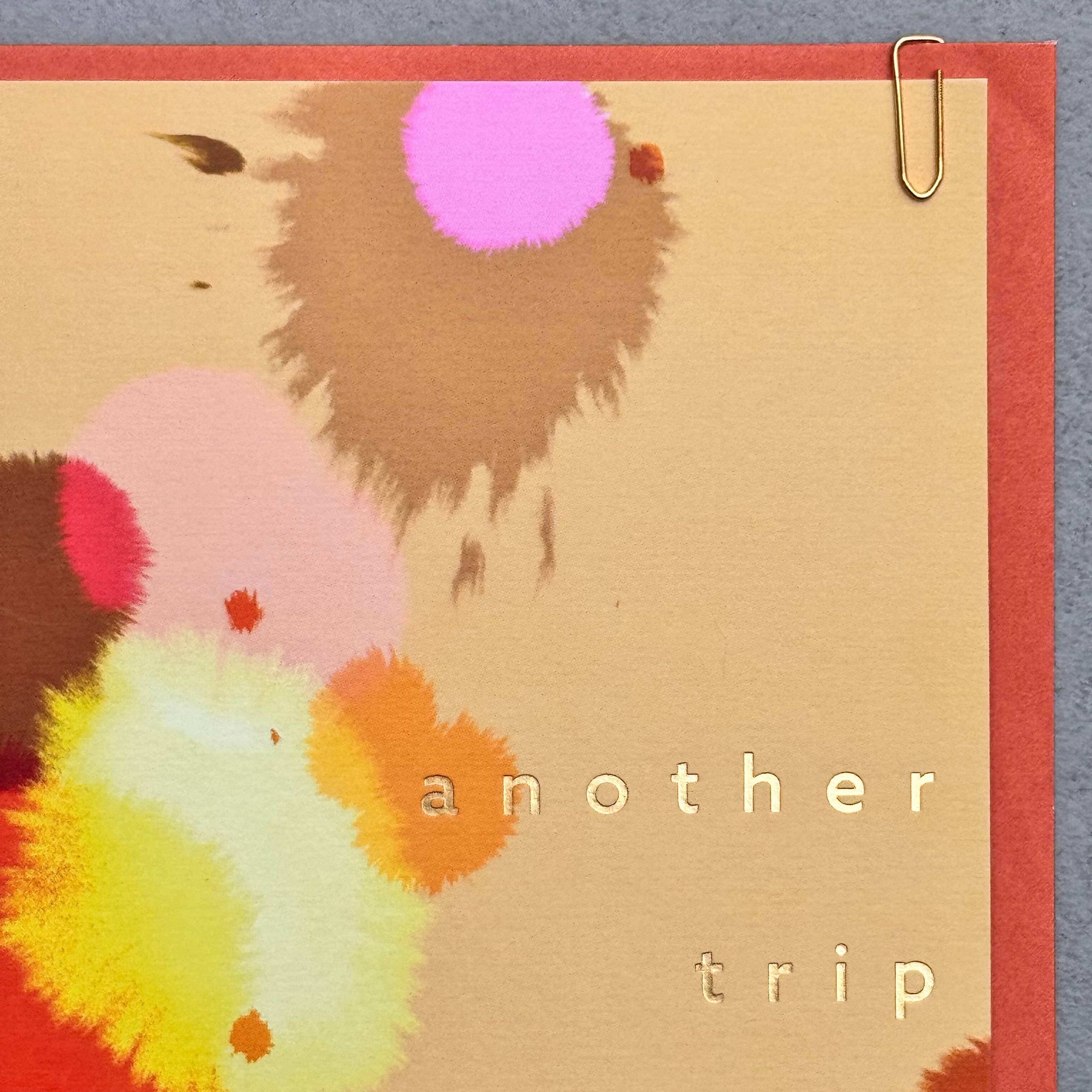 'Another trip around the Sun' Foiled Card by Pavilion - Lifestory