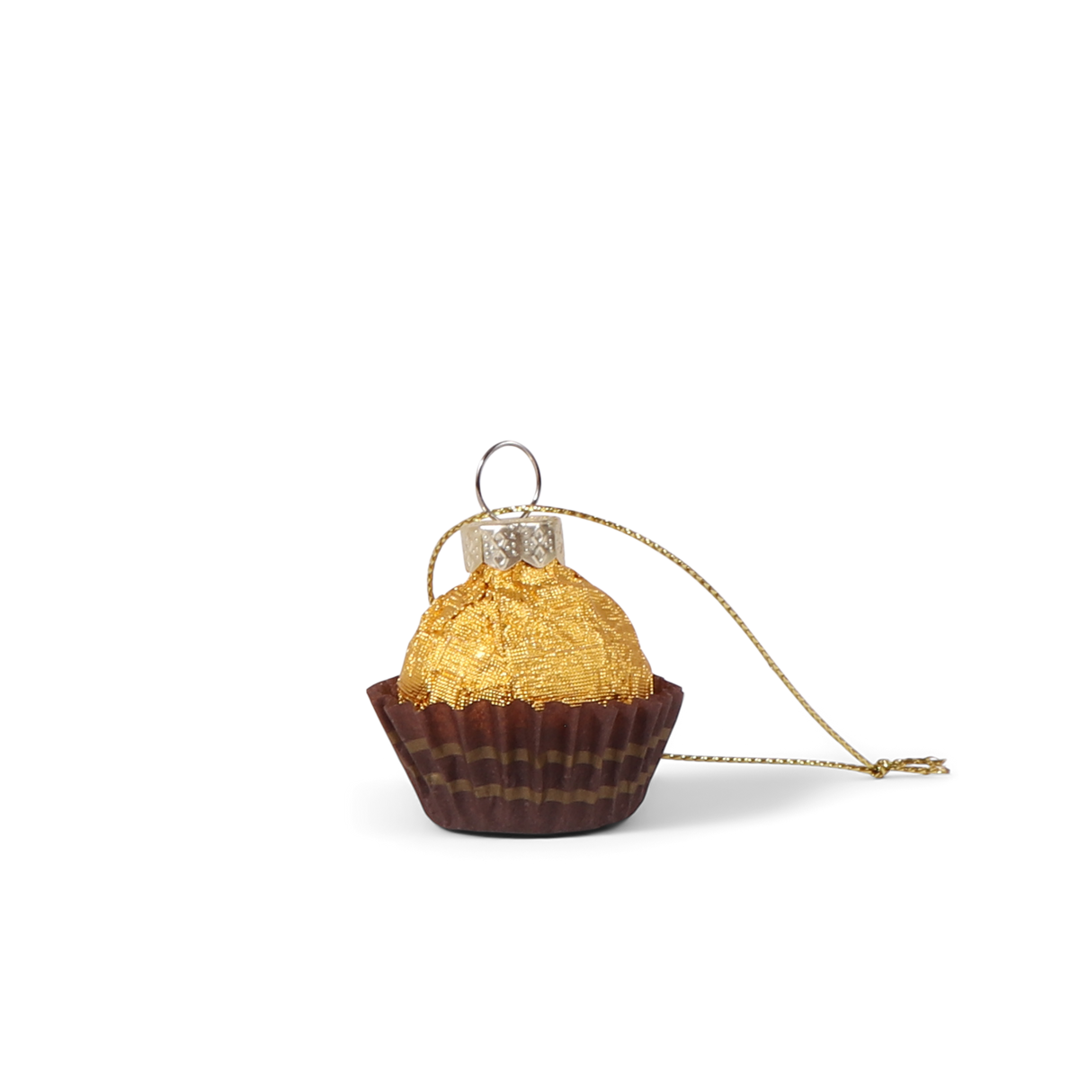 The Ambassadors Chocolate Glass Hanging Decoration by studio THIE