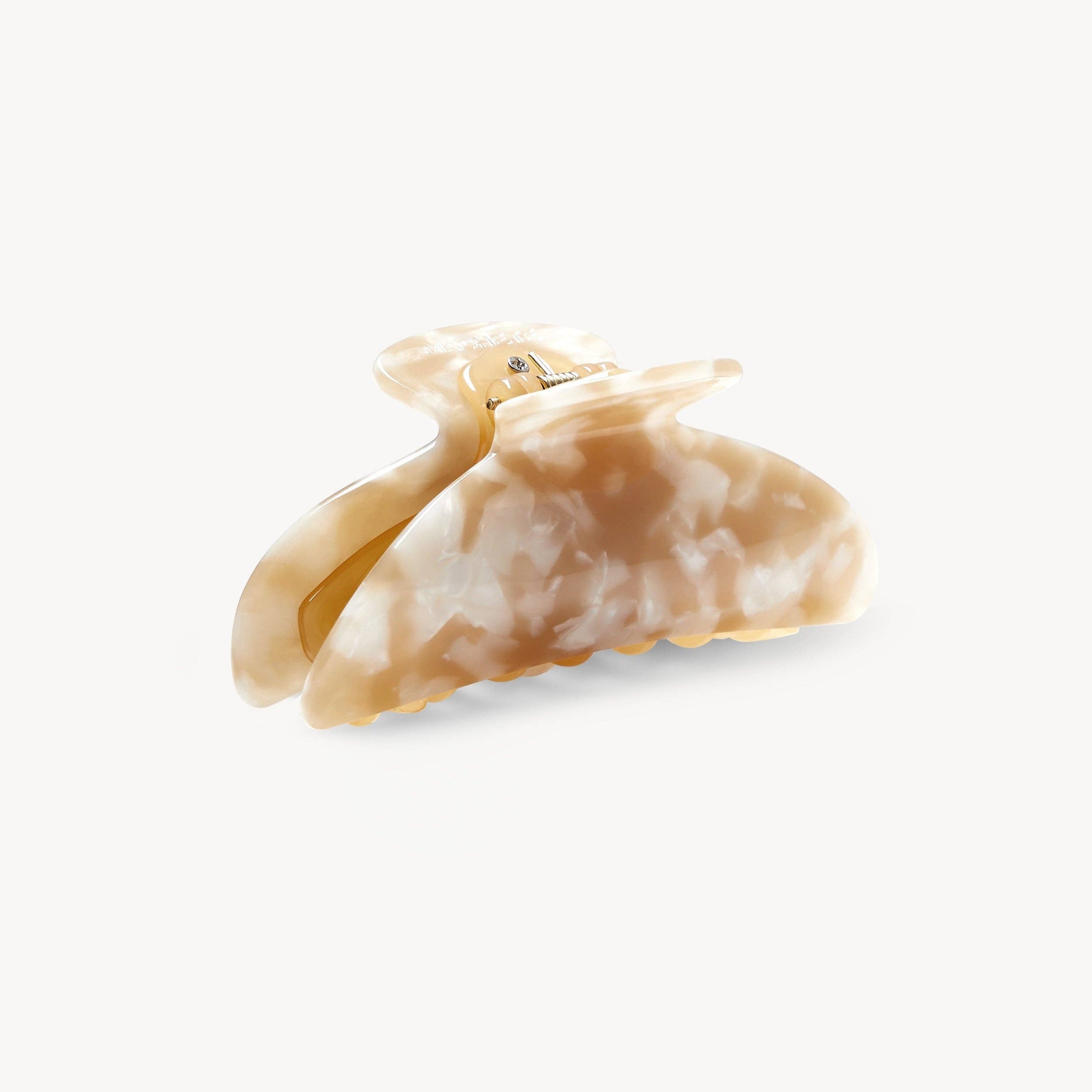 MACHETE Midi Heirloom Claw in Taupe Shell Acetate - Lifestory
