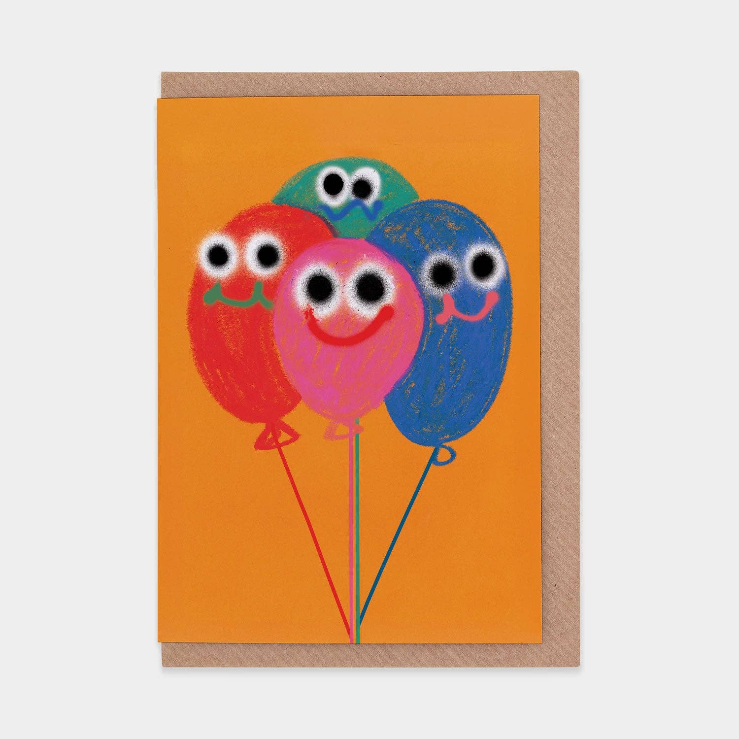 Balloons Card | Blank | by Evermade - Lifestory