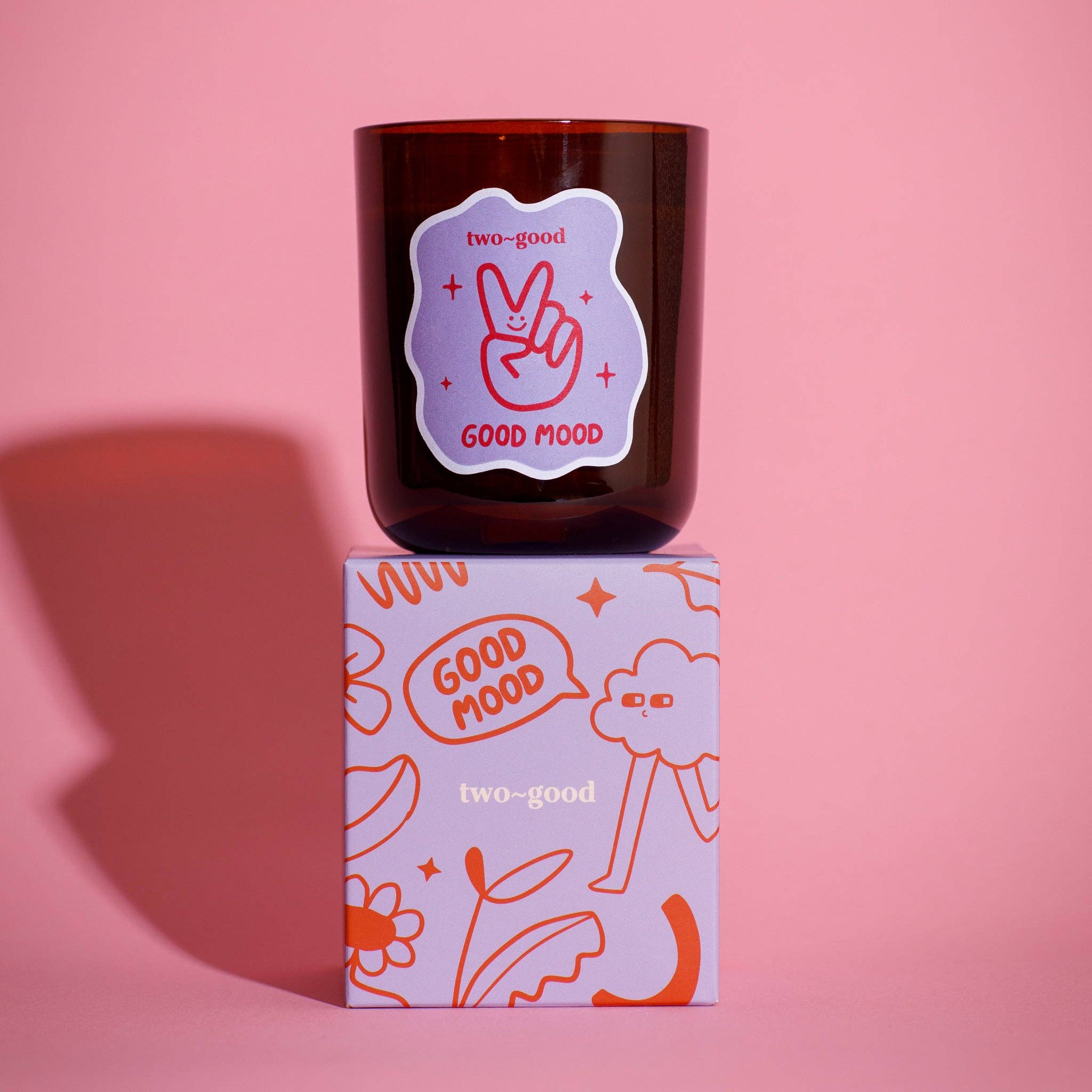 two~good Good Mood Soy Wax Scented Candle