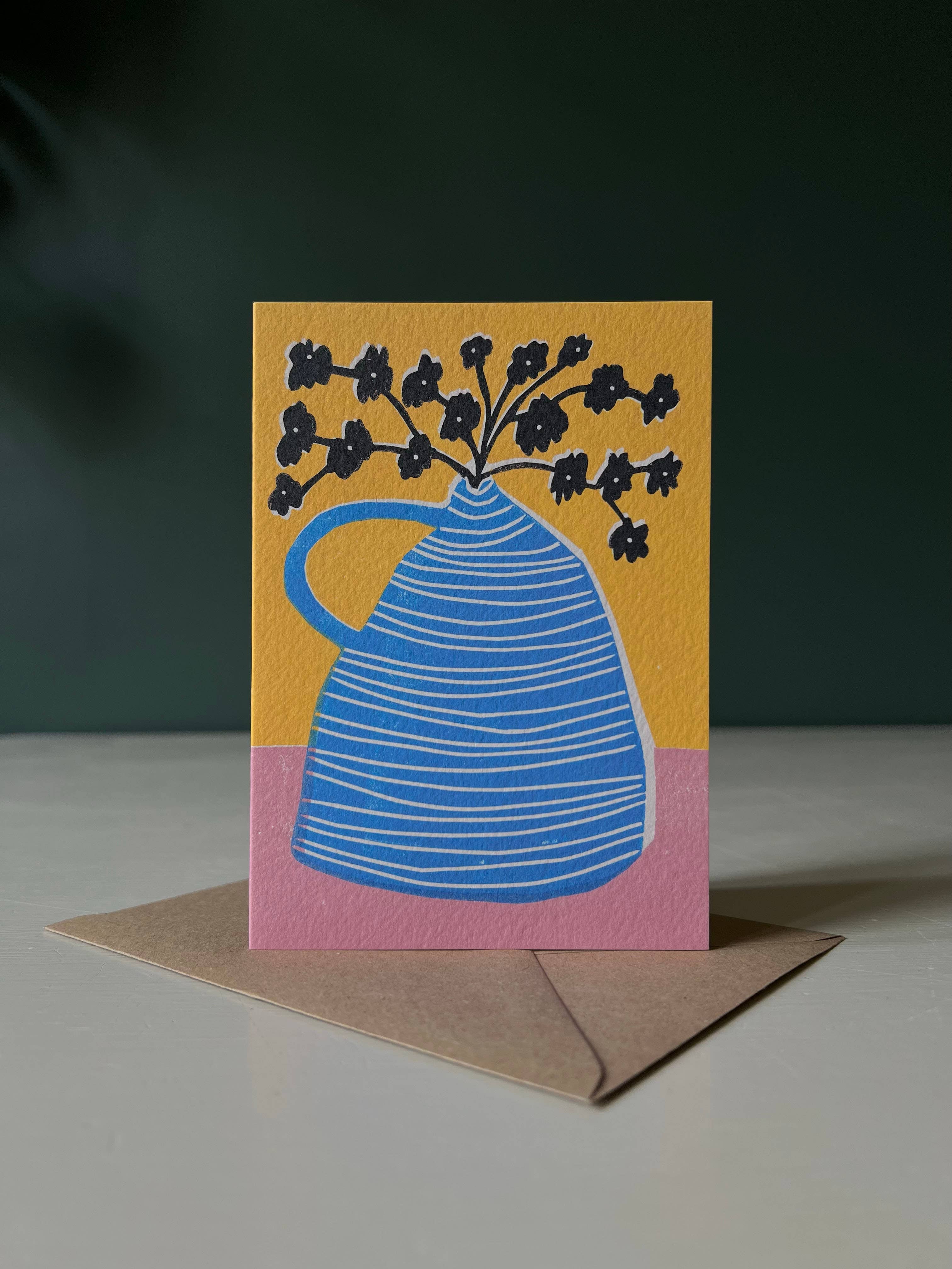 Forget-me-nots Card by Luiza Holub - Lifestory