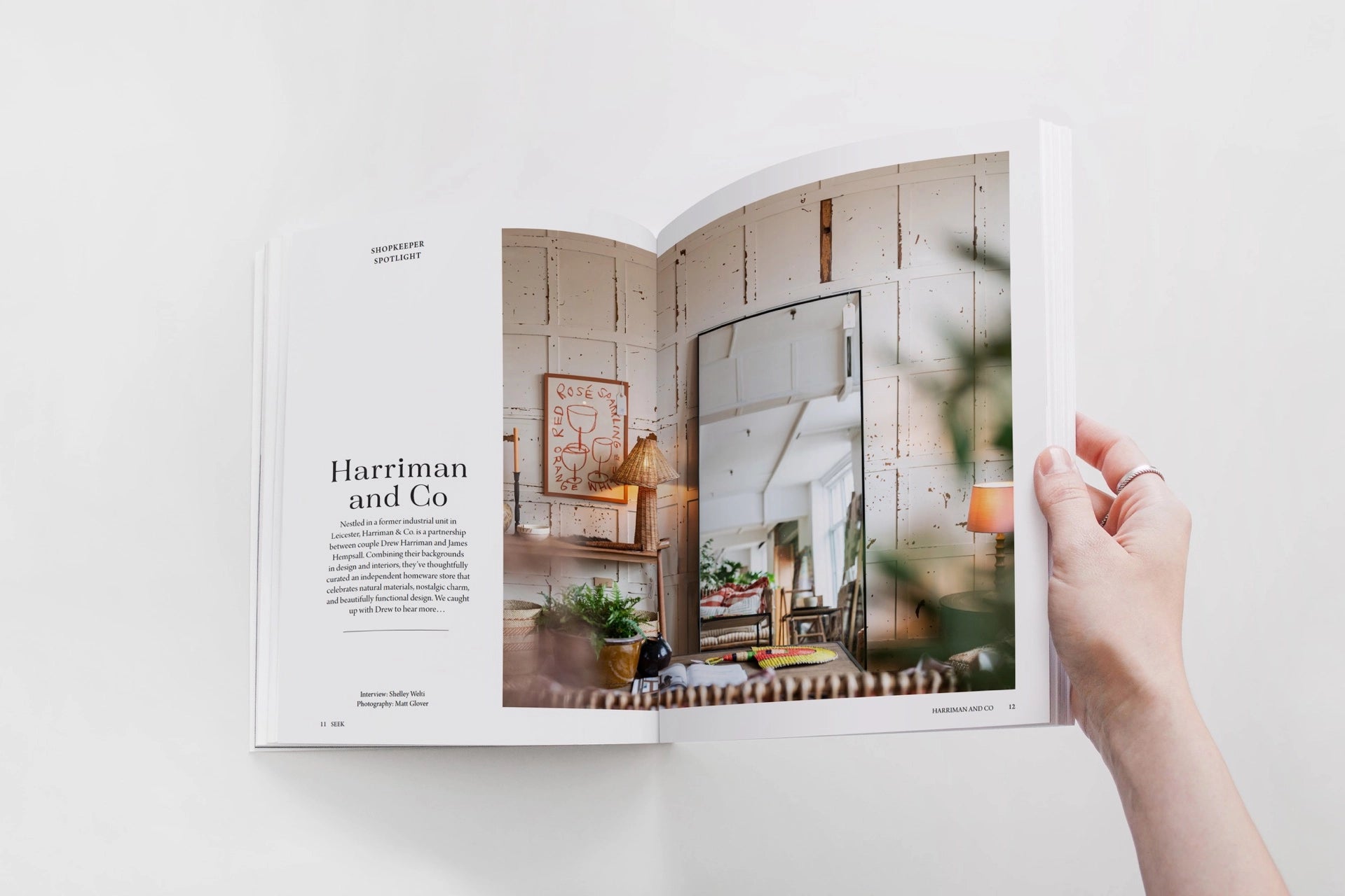 Seek Inspire Create - An Anthology - 91 Magazine | A5 Book