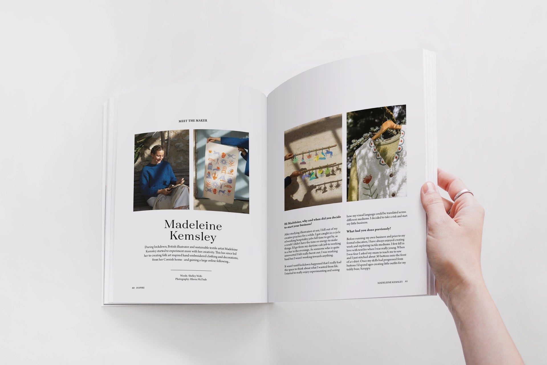 Seek Inspire Create - An Anthology - 91 Magazine | A5 Book