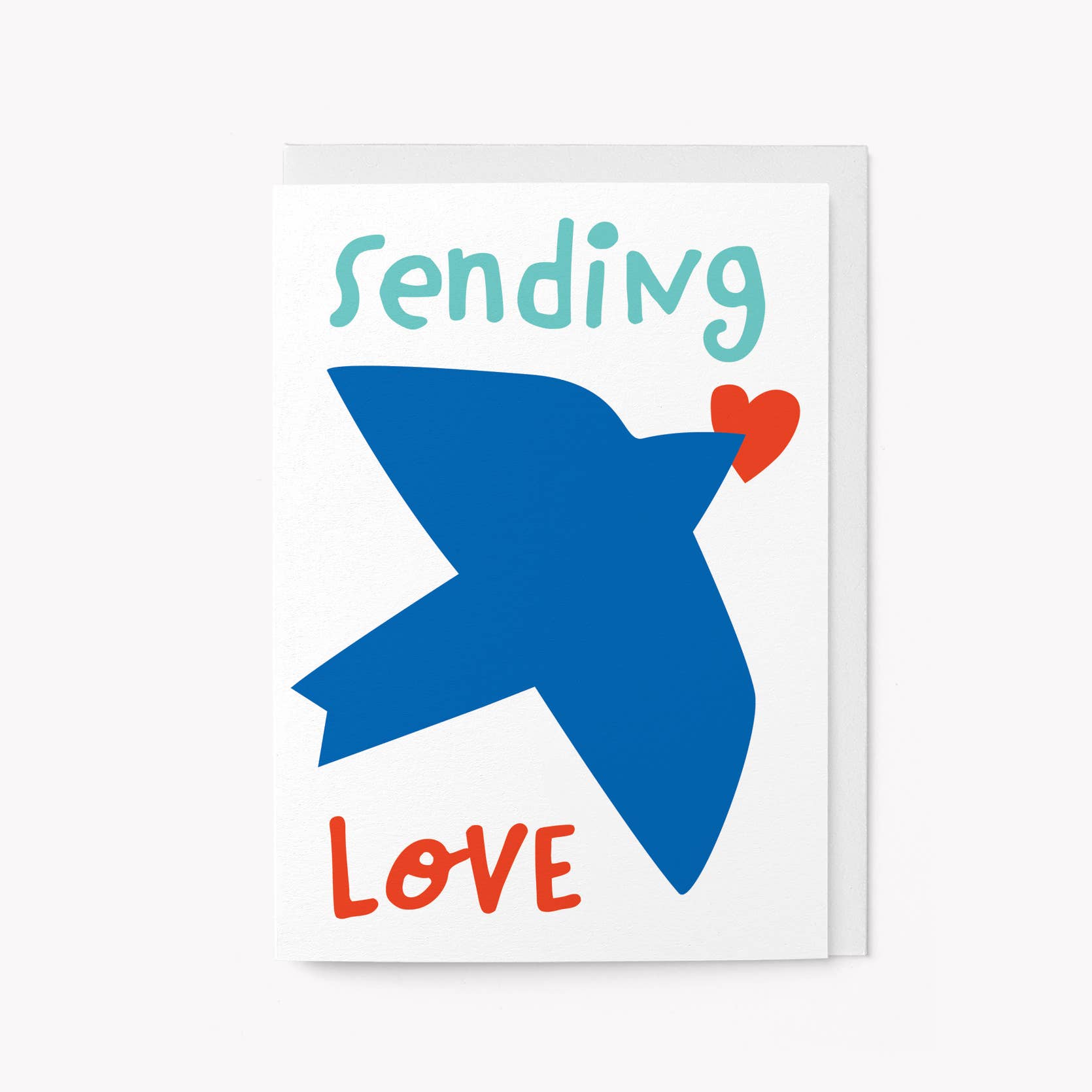 Sending Love Card | Blank | by Graphic Factory - Lifestory