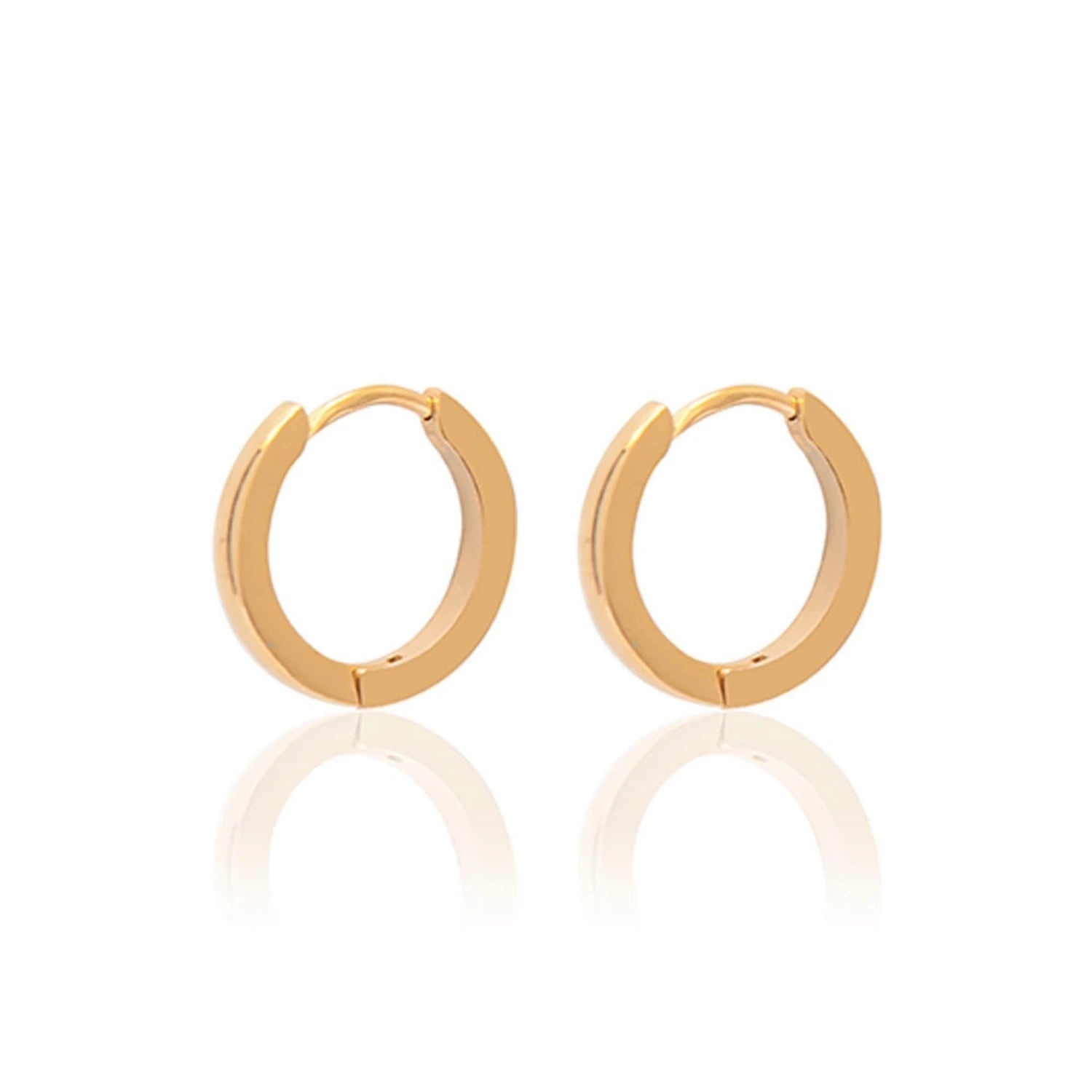 Nala Hoop Earrings in Gold or Silver by A Weathered Penny