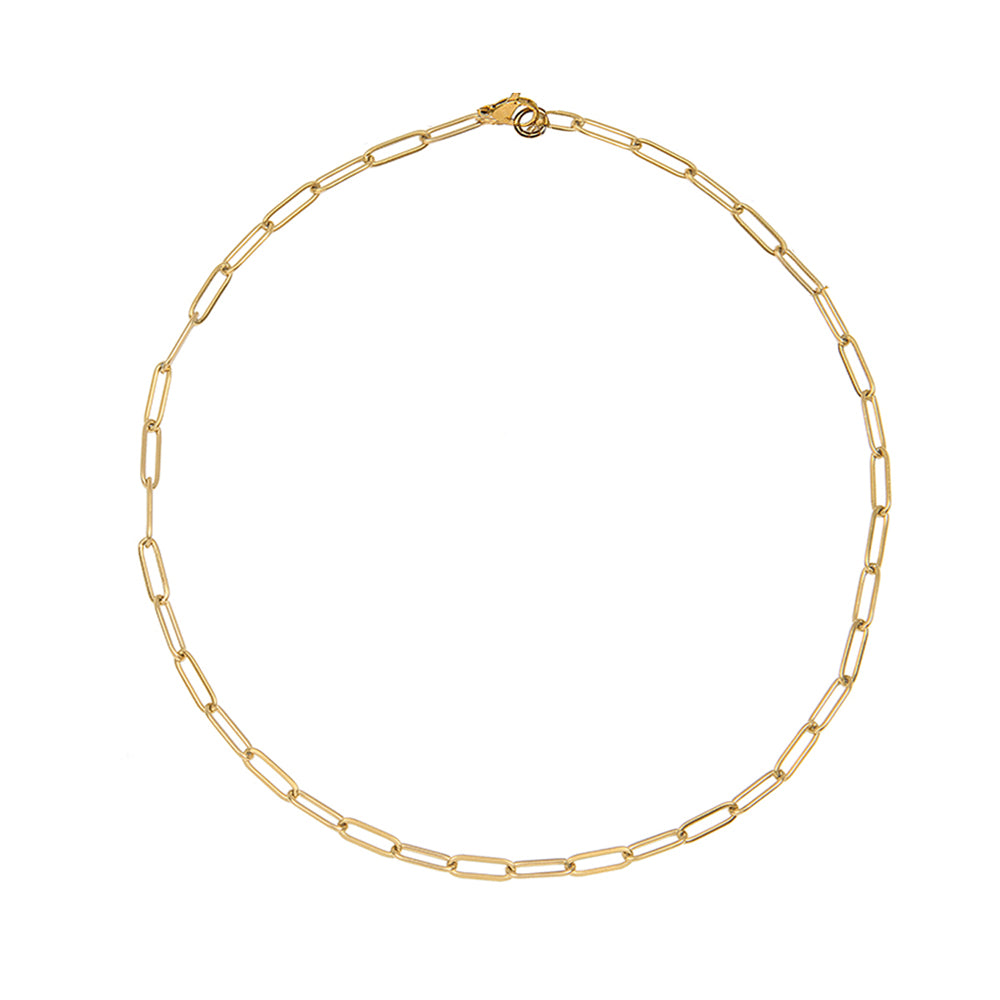 Cable Chain Necklace in Gold by A Weathered Penny - Lifestory