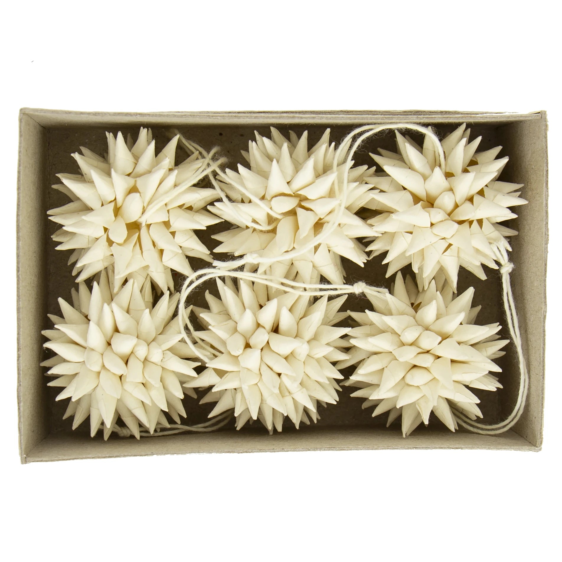 Mini Kotte Paper Hanging Ornament Set of 6 - Lifestory