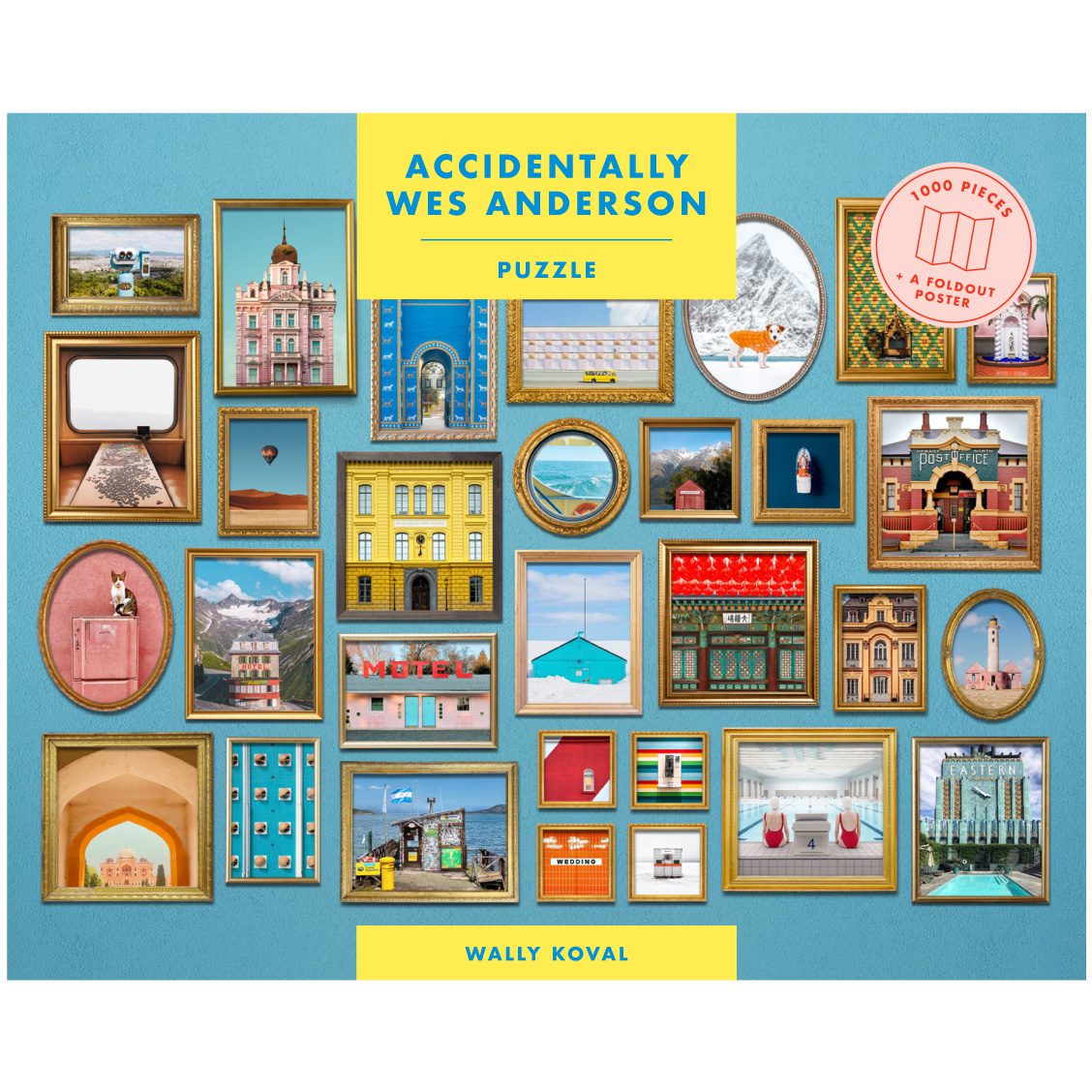 Accidentally Wes Anderson | The Puzzle | 1000pcs | Pre-order - Lifestory - Lifestory
